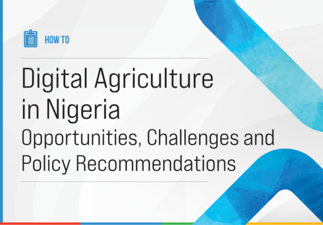 Digital Agriculture in Nigeria cover